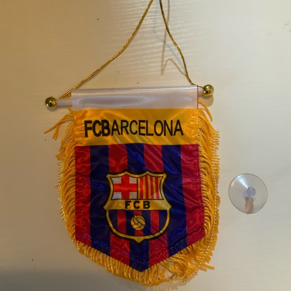 FC Barcelona Hanging Banner for the car